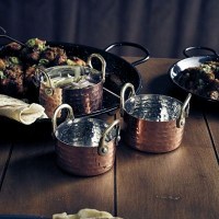 Copper Mini Hammered Casserole Dishes